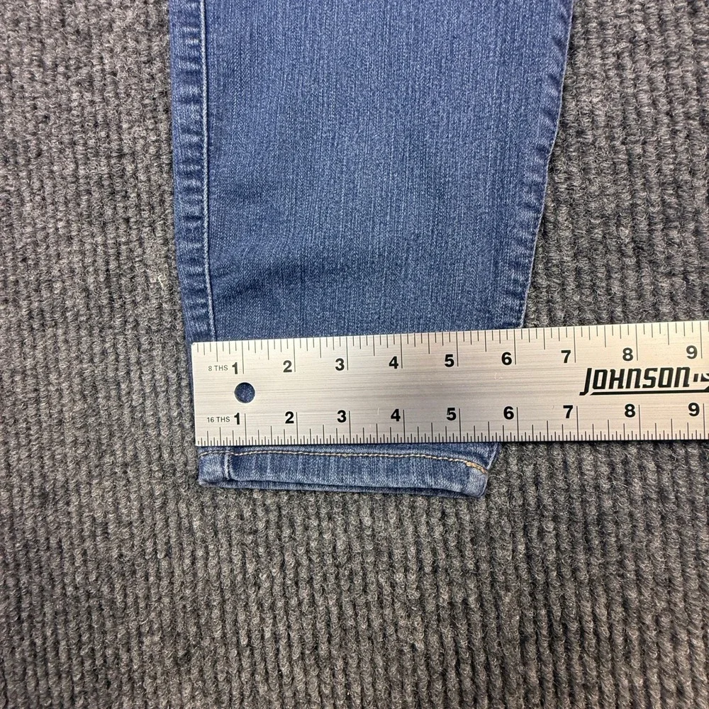Torrid Denim Womens 18R Medium Wash High Rise Triple Button Stretch Jeggings